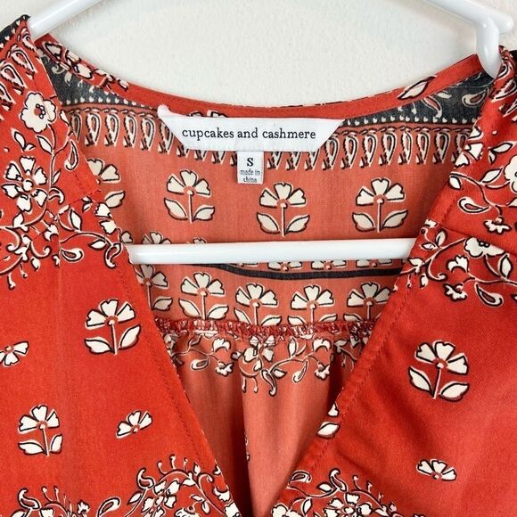 Cupcakes & Cashmere Stacie Wrap Dress - Picture 6 of 6